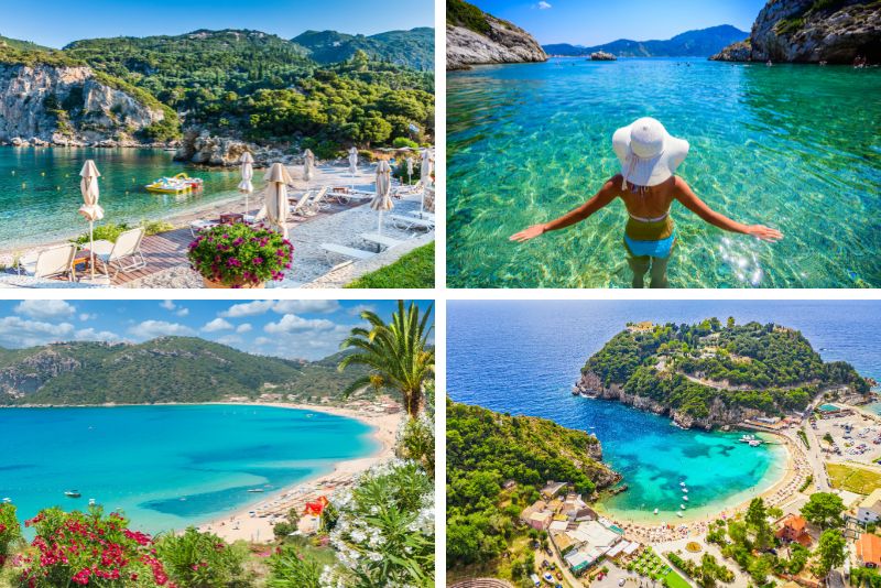 best beaches in Corfu