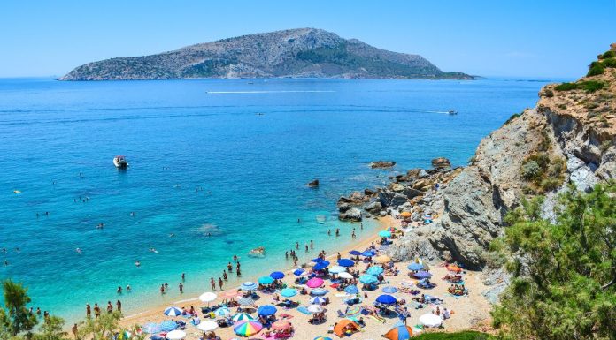best beaches in athens