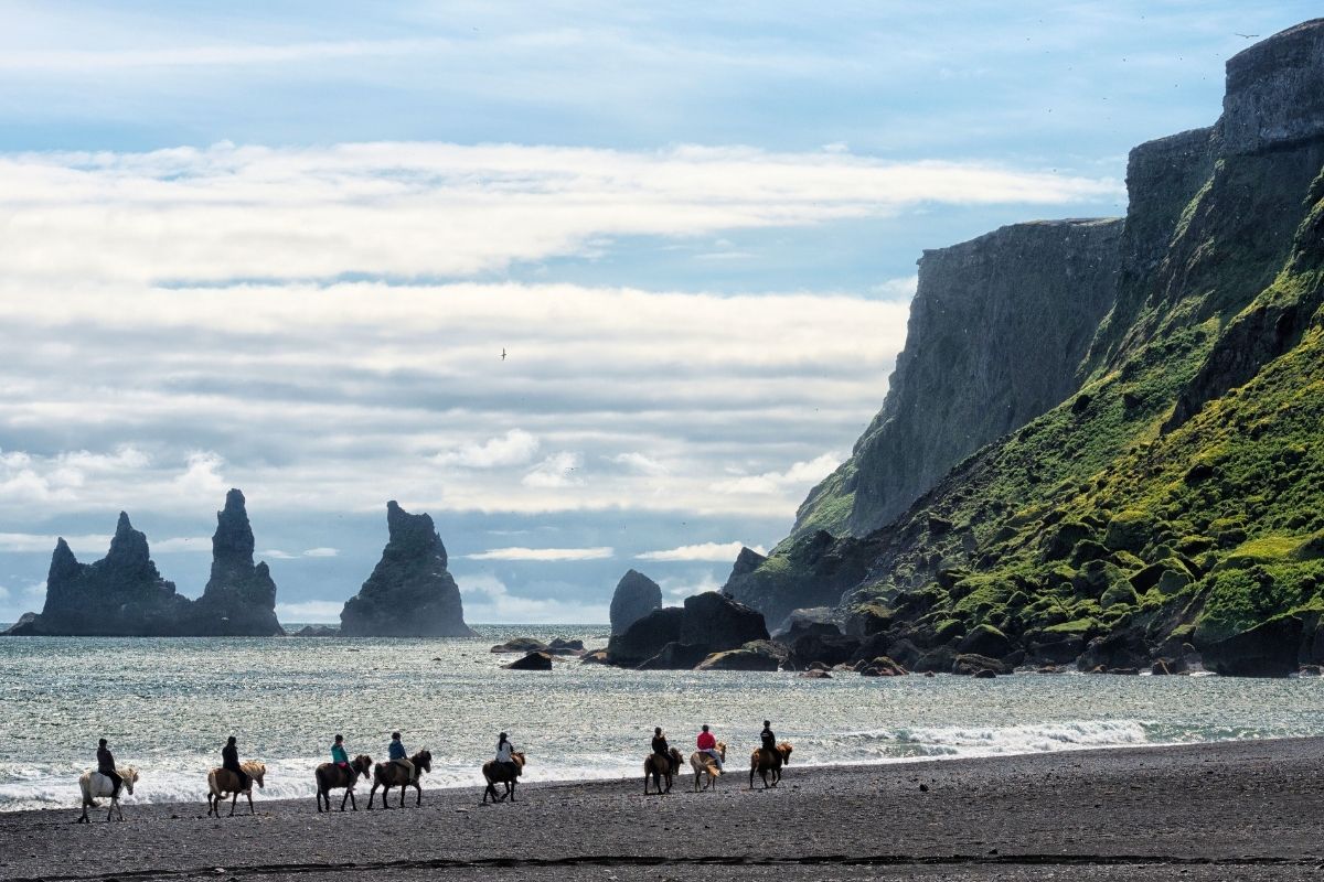 horse riding in Iceland