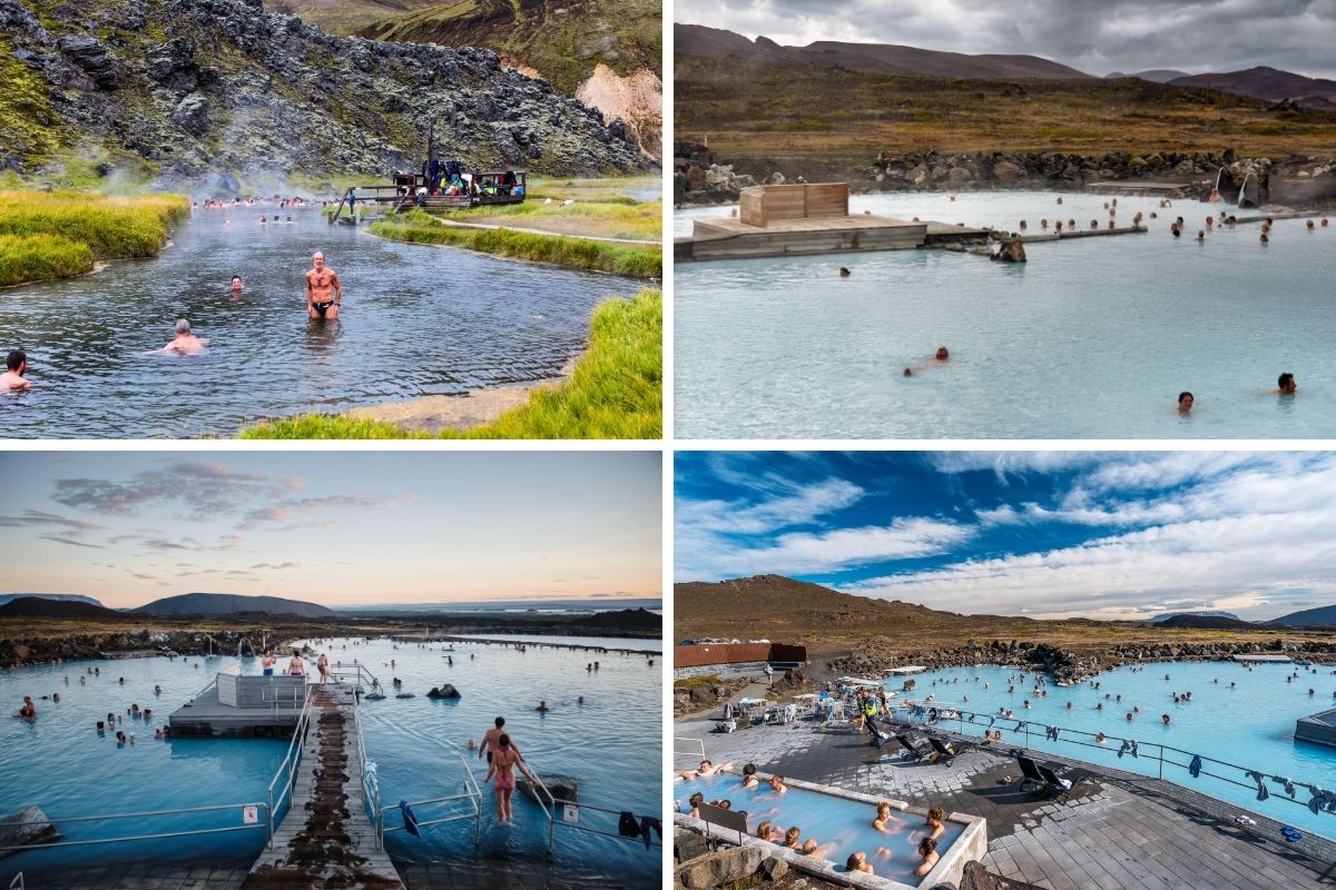 hot springs in Iceland