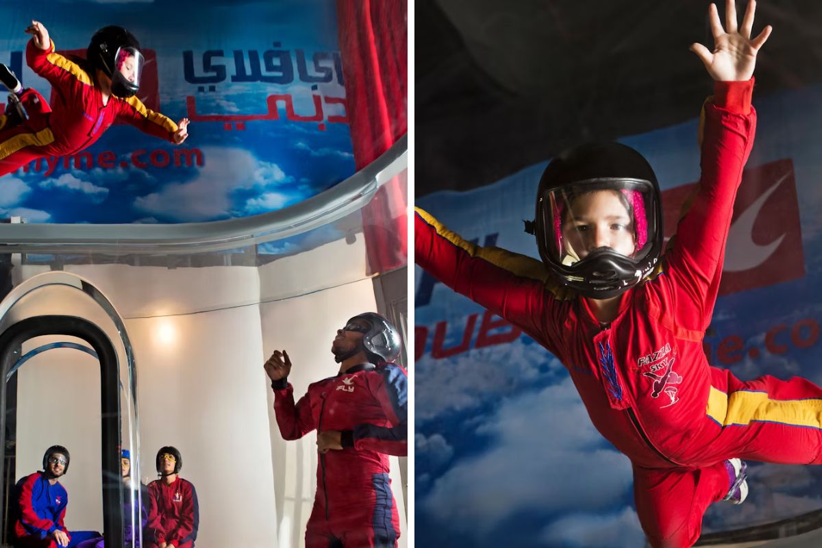 indoor skydiving in Dubai