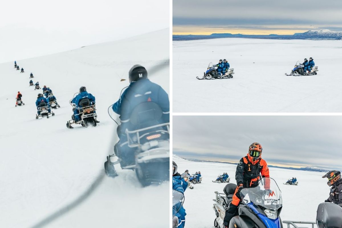 snowmobile tours in Iceland