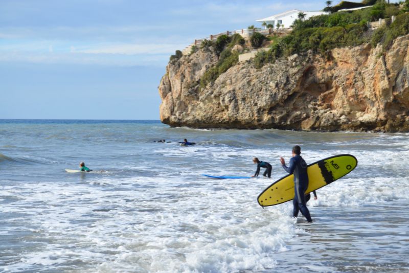 surf near Málaga