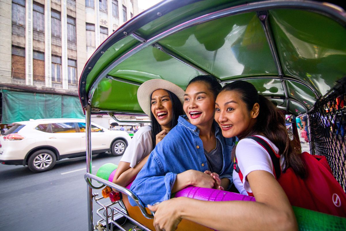 tuk tuk in Bangkok