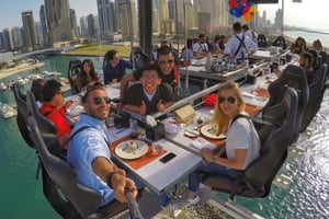 Dinner in the Sky in Dubai