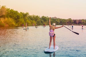 Stand up paddleboarding in Cairns