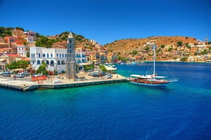 Île Symi: Excursions à la journée depuis Rhodes