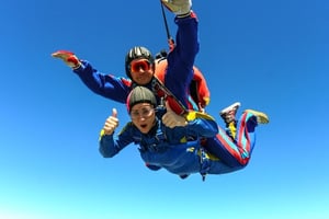 Skydiving in Athens