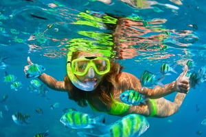 Snorkeling a Barcellona