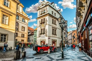 Vintage Car Tours in Prague