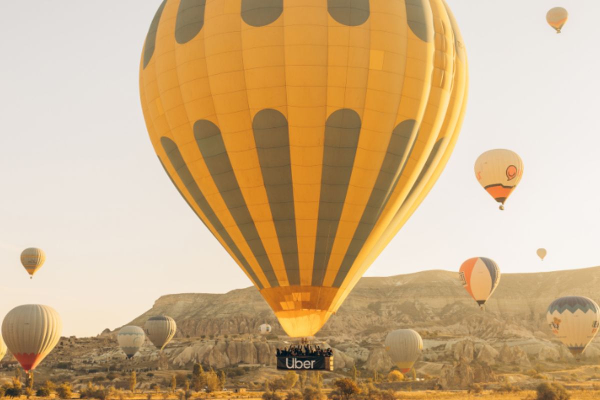 Uber Balloon in Cappadocia
