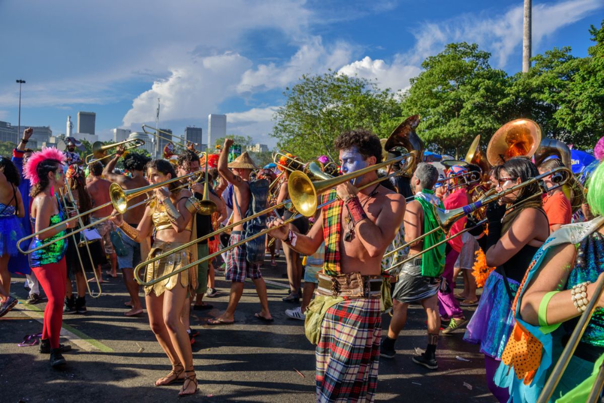 Brazil Carnival street 2024